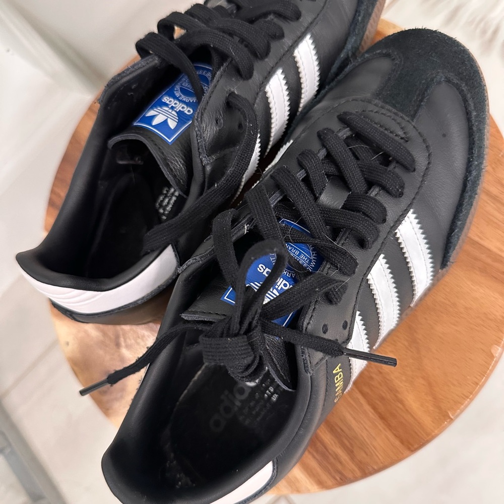 Adidas Black and White Sneakers Classic Design
